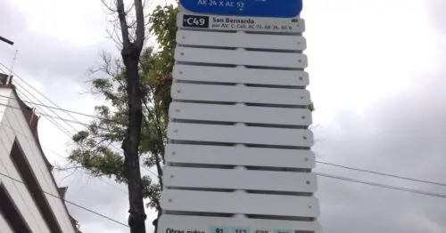 PARADERO SITP CENTRO COMERCIAL GALERIAS  391A00